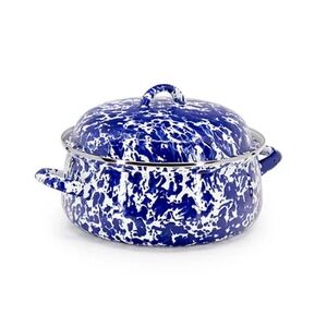 JUST LISTED golden rabbit Blue and White  Cookware Pot